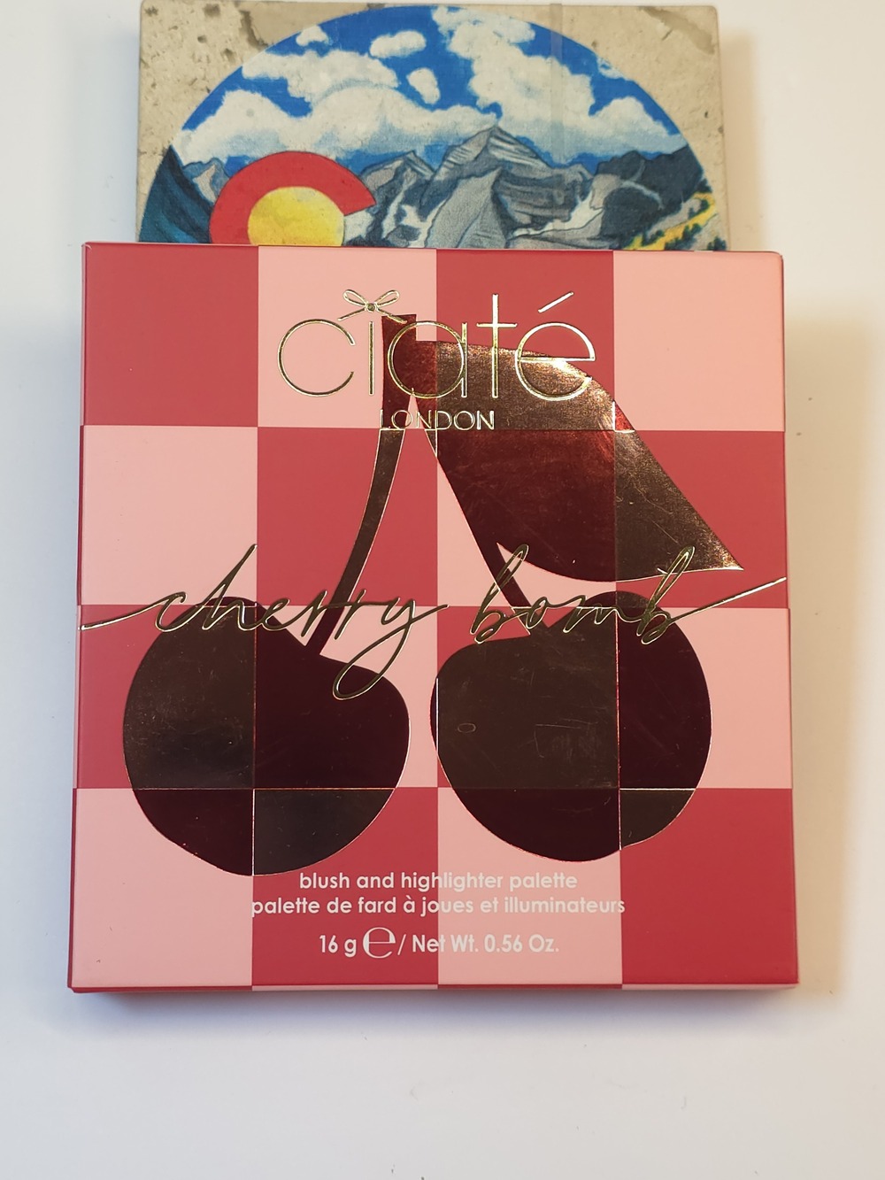Ciate London Cherry Bomb Blush and Highlighter Palette - 16g